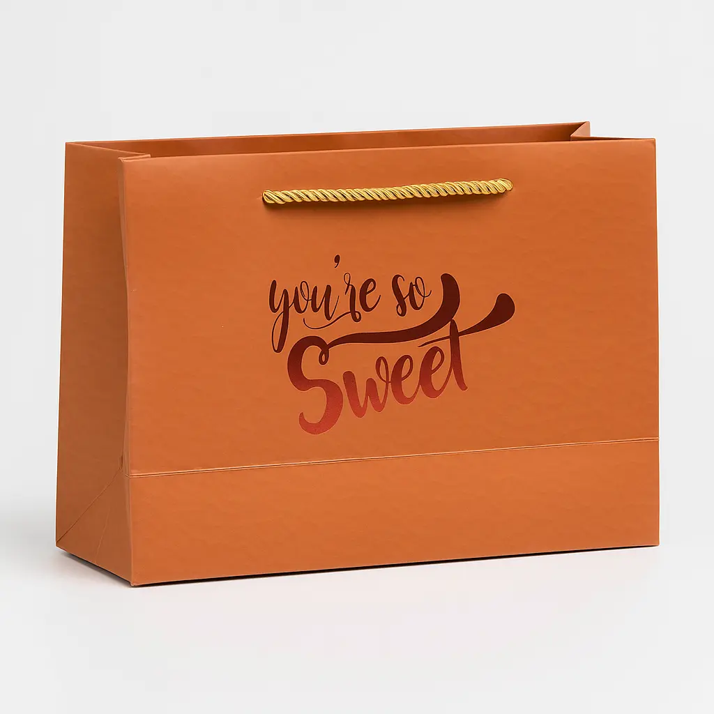 H29 20 (3.5"x10.5"x7") Orange Gift Bag | Perfect for  Birthday, Everyday Gifting, Mothers Day, Special Occasion Gifting