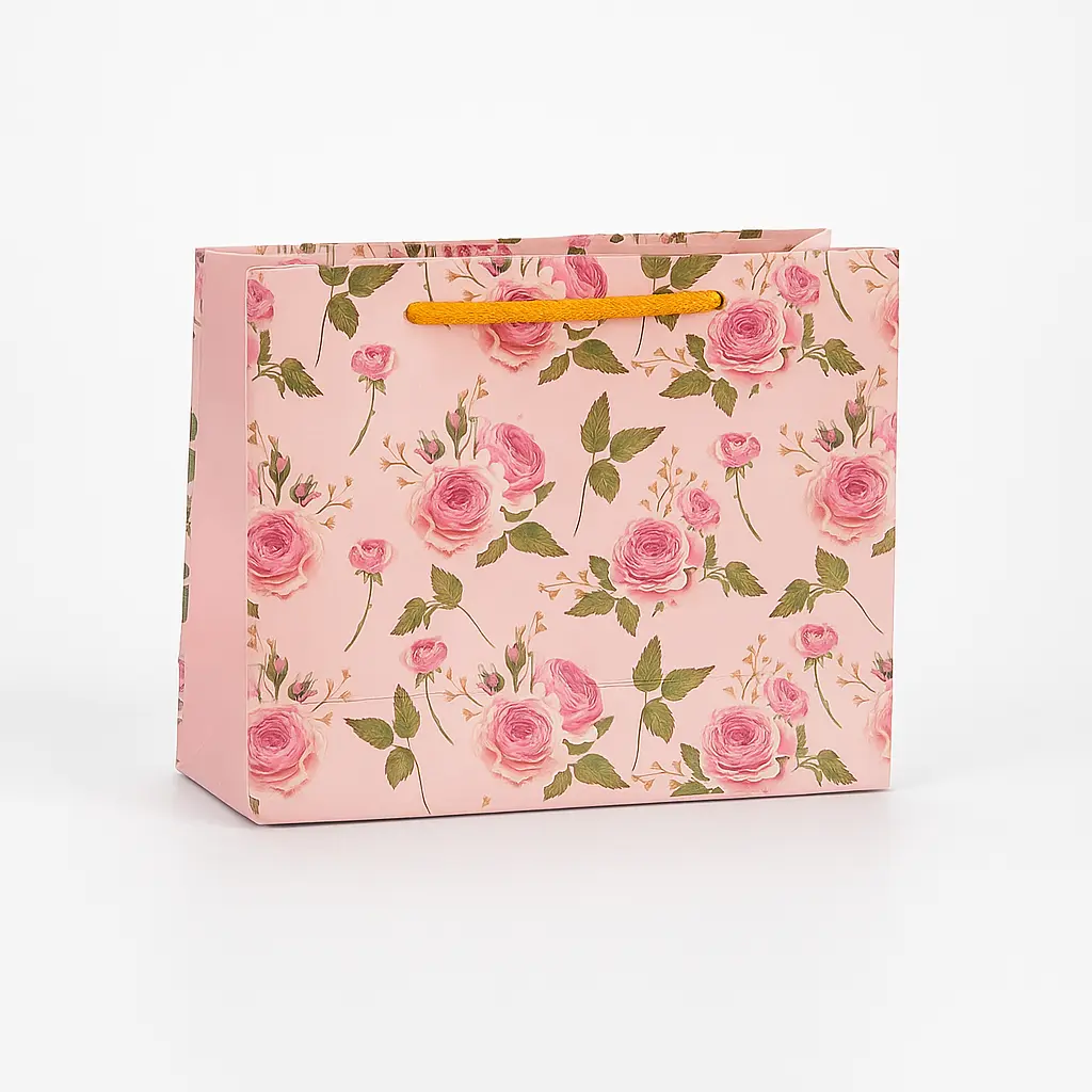 [H3024000000] H30 24 (2"x7"x5") Pink Gift Bag | Perfect for  Birthday, Everyday Gifting, Wedding, Special Occasion Gifting