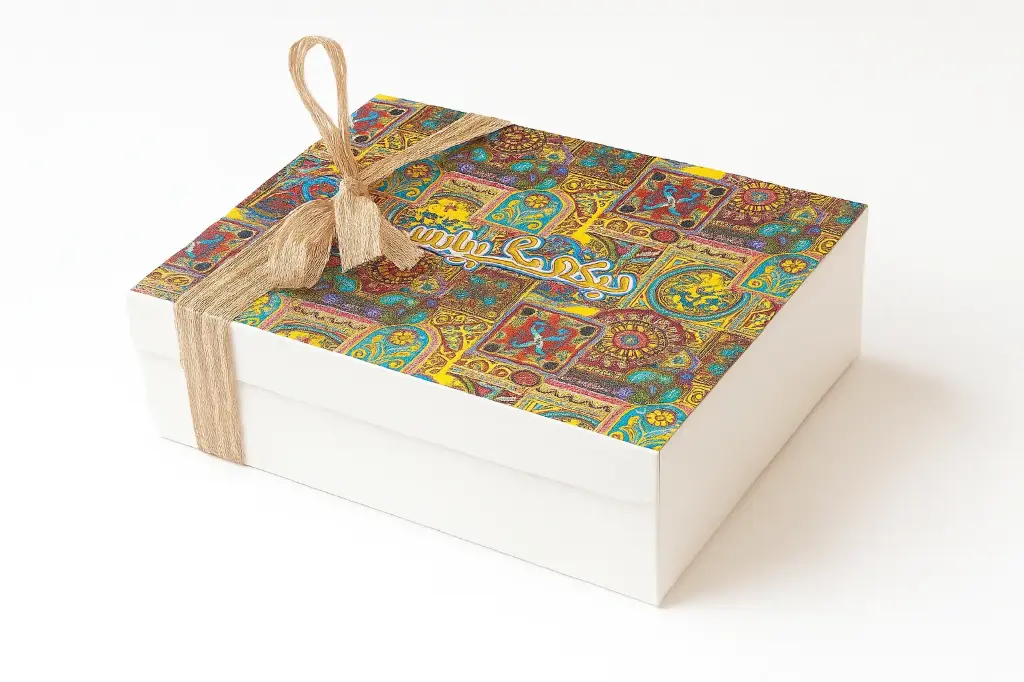 B35 92 (11"x14"x4") White Gift Box | Cheeky Gift Box | Valentine Gift Box | Wedding Gift Box | Couple Gift Box | Special Occasion Gift Box