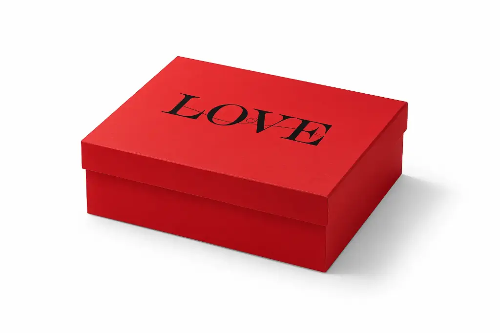 B35 97 (11"x14"x4") Red Gift Box | Romantic Gift Box | Couple Gift Box | Wedding Gift Box | Anniversary Gift Box | Valentine Gift Box