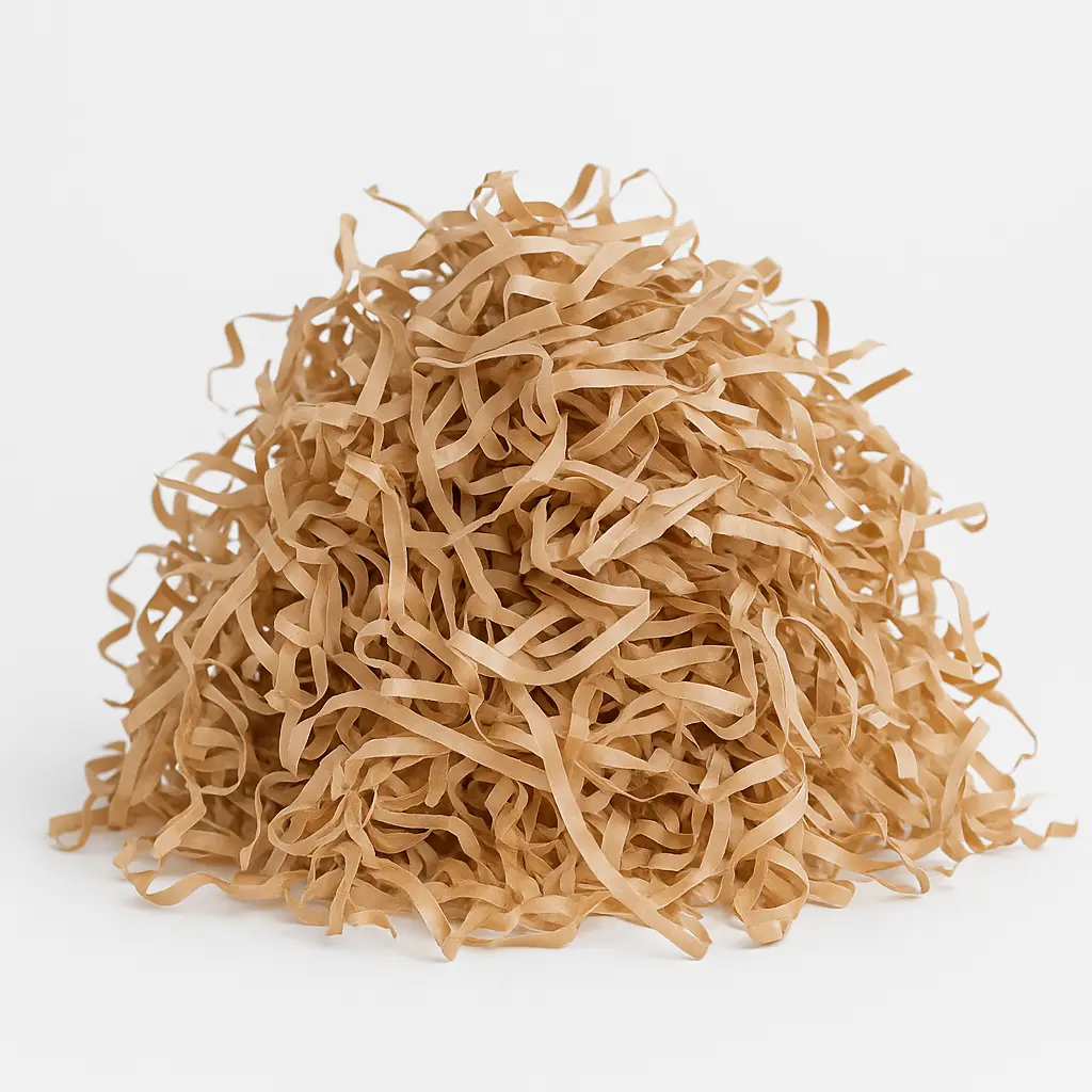  SP01 Light Gold Fine-Cut Shredded Paper | Decorative Void Filler for Hampers, Baskets & Gift Boxes