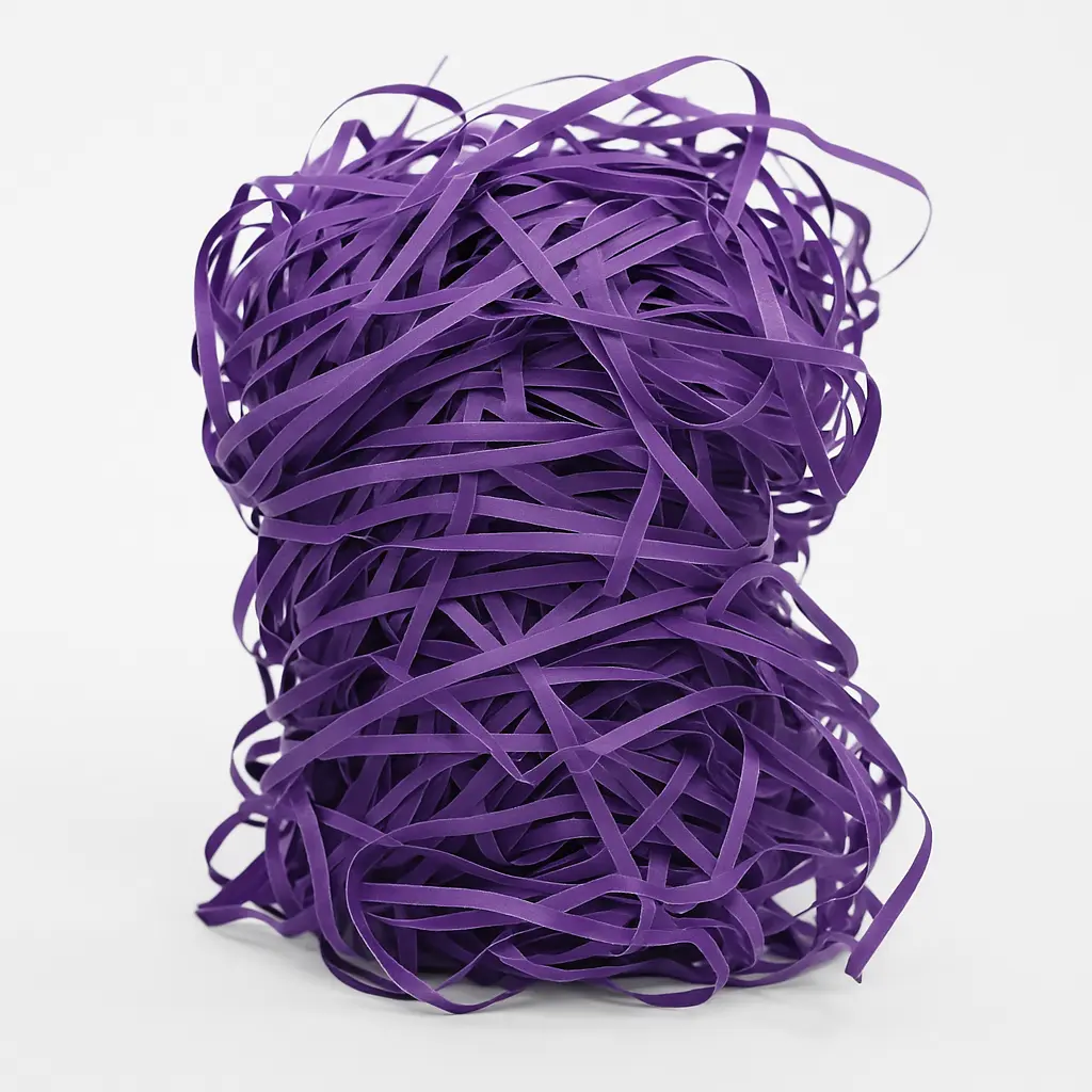  SP01 Purple Fine-Cut Shredded Paper | Decorative Void Filler for Hampers, Baskets & Gift Boxes