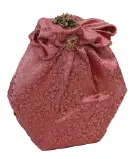 W01 003 - Royal Maroon & Dark Red Wedding Wrap