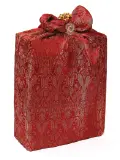 W01 010 - Classic Red Wedding Wrap