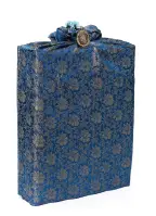 W01 018 - Majestic Blue Wedding Wrap