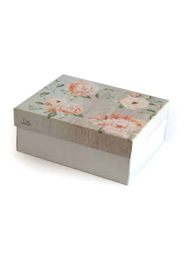 B08 04 (6"x8"x2.5") White Gift Box | Birthday Gift Box | Wedding Gift Box | Eid Gift Box