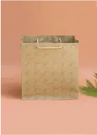 H04 14 (8"x8"x8") Kraft Gift Bag | Perfect for Medium Items, Books, Accessories, Cosmetic Sets, Small Planters and Thoughtful Gifts
