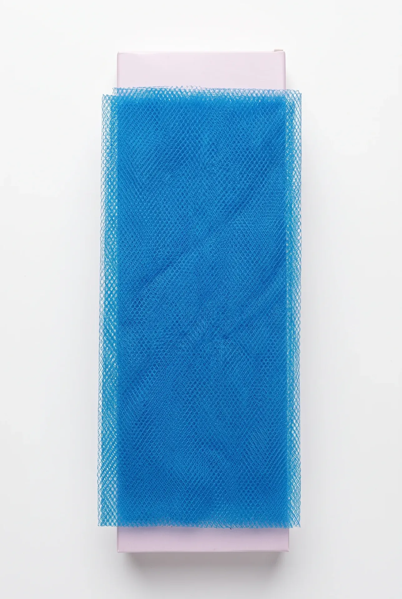 N03 LBLUE Premium Blue Mesh Netting Wrap for Gift Hampers & Baskets