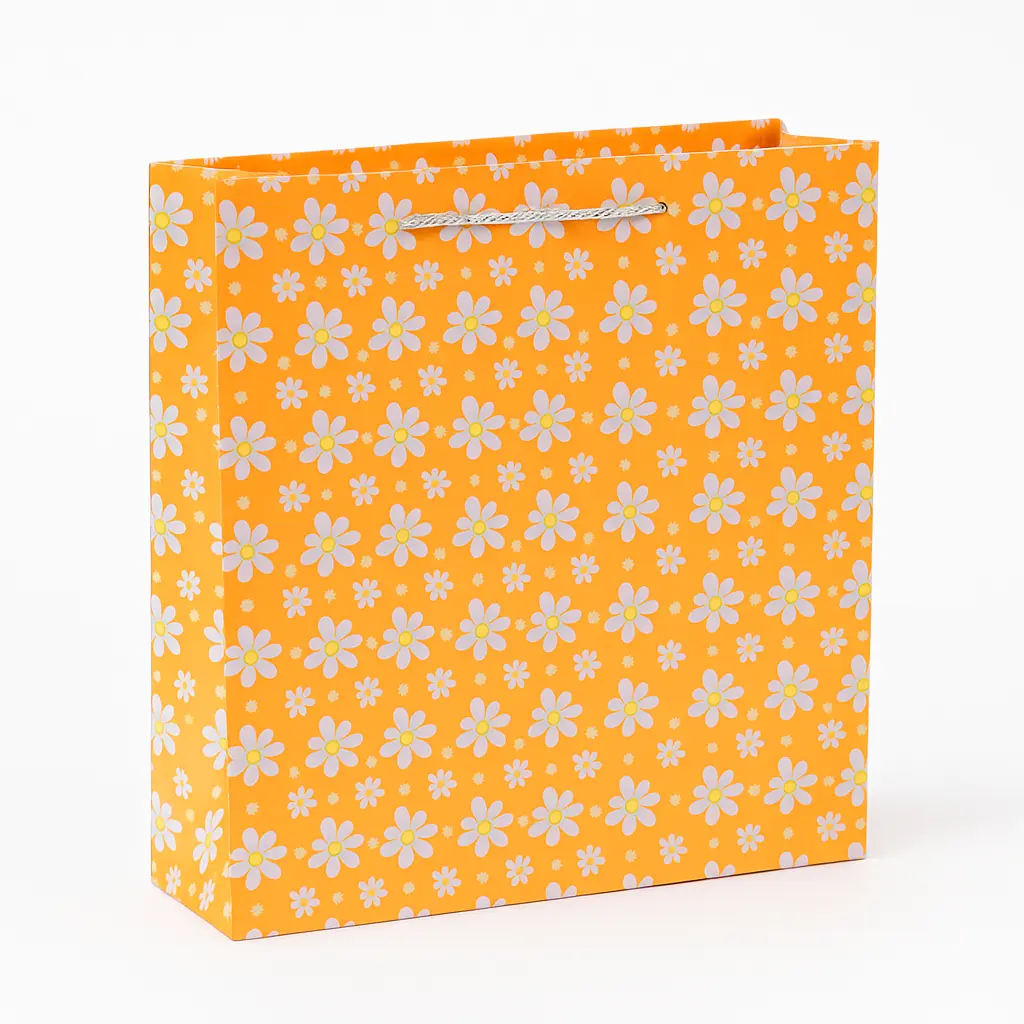 H28 16 (5"x17.5"x13") Orange Gift Bag | Perfect for  Birthday, Everyday Gifting, Wedding, Corporate, Special Occasion Gifting