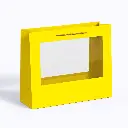 H28 W01(5"x17.5"x13") Yellow Window Display Gift Bag | Perfect for  Birthday, Everyday Gifting, Wedding, Corporate, Special Occasion Gifting