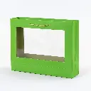 H28 W05 (5"x17.5"x13") Green Window Display Gift Bag | Perfect for  Birthday, Everyday Gifting, Wedding, Corporate, Special Occasion Gifting