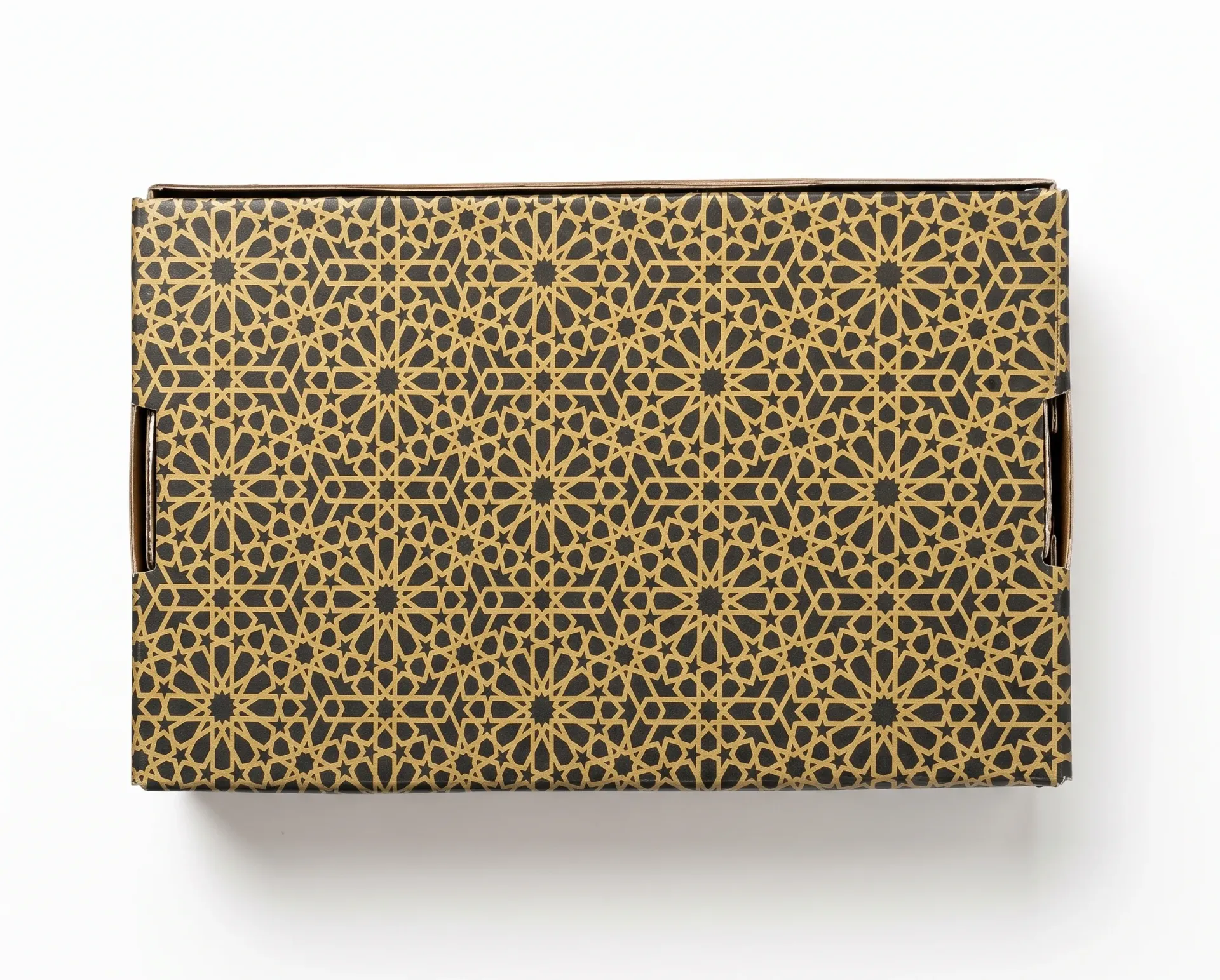 BM01 02 GOLD/BLACK (5.5"x9"x2" ) | Luxury Gift Box | Eidi Box | Wedding Favor Box | Corporate Gift Box | Birthday Box