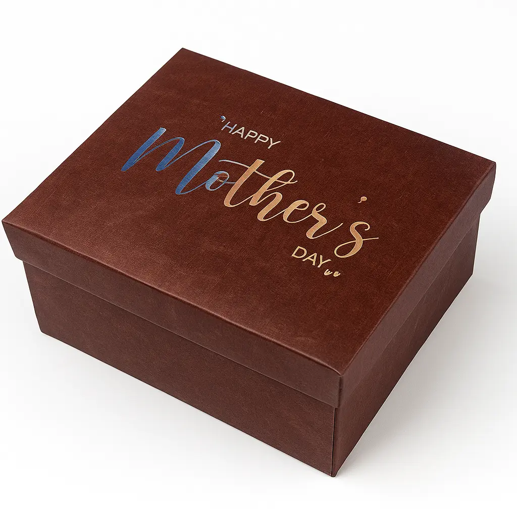 [B1045000000] B10 45 (7.5"x9.5"x4") Brown Gift Box | Mothers Day Gift Box 