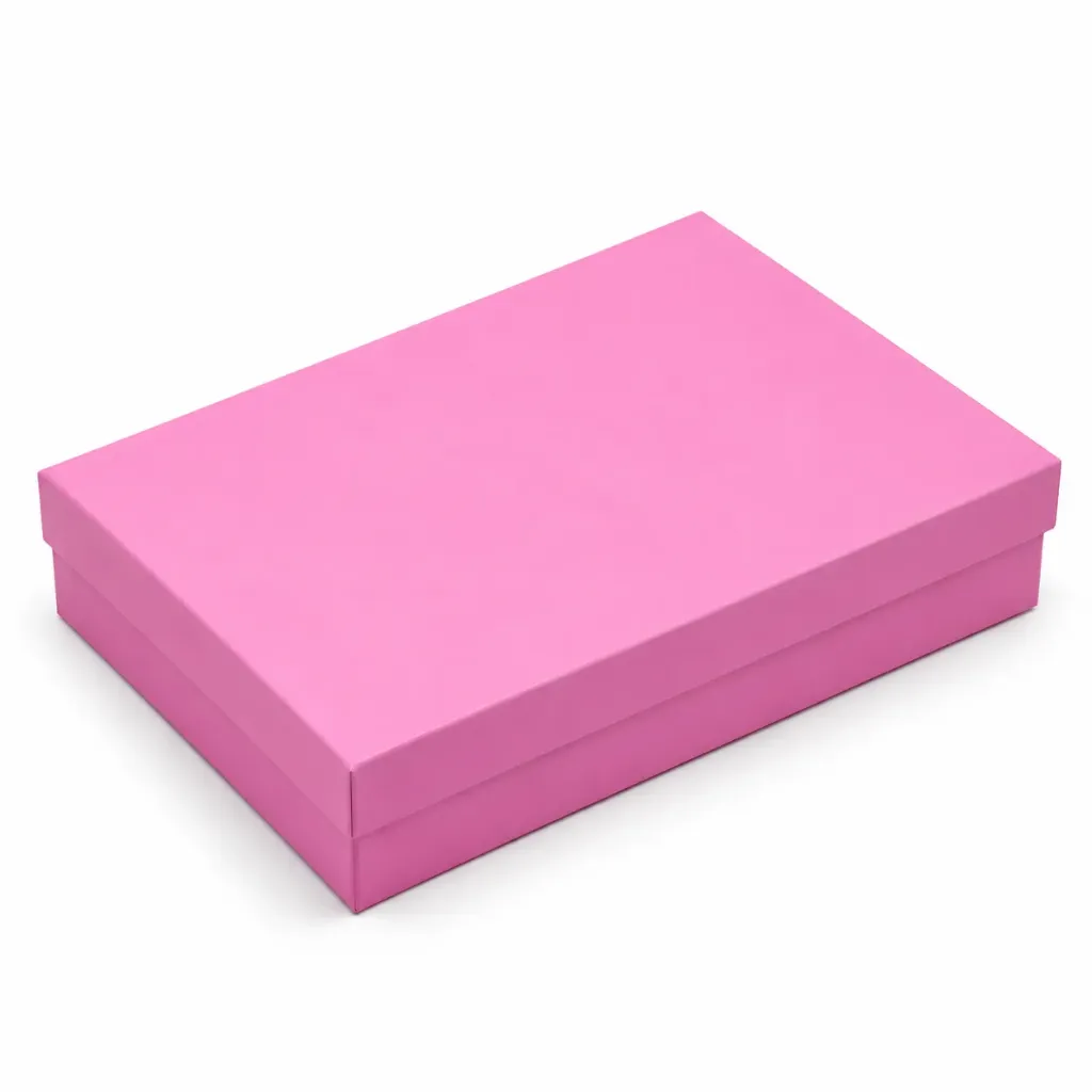 B53S PINK Matte Pink Gift Box (10"x15"x3"in) | Custom Gift Box | Gift Box for Her | Baby Girl Gifts | Bridesmaid Boxes