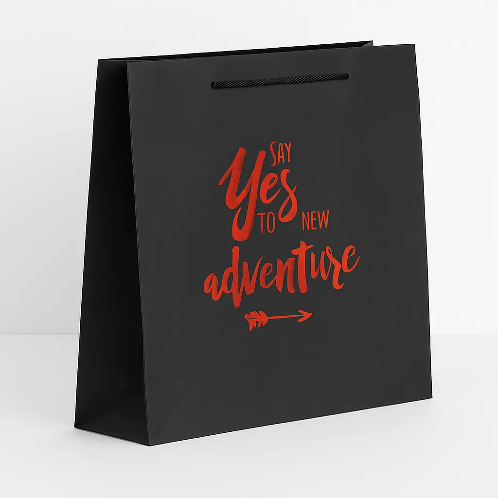 [H1712000000] H17 12 (4"x13"x12.5") Black Gift Bag | Perfect for  Wedding, Convocation, New Beginnings, Special Occasion Gifting