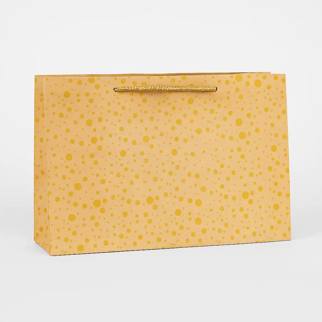 H07 08 (7"x14"x7") Kraft Gift Bag | Perfect for Apparel, Gift Sets and Special Occasion Presents