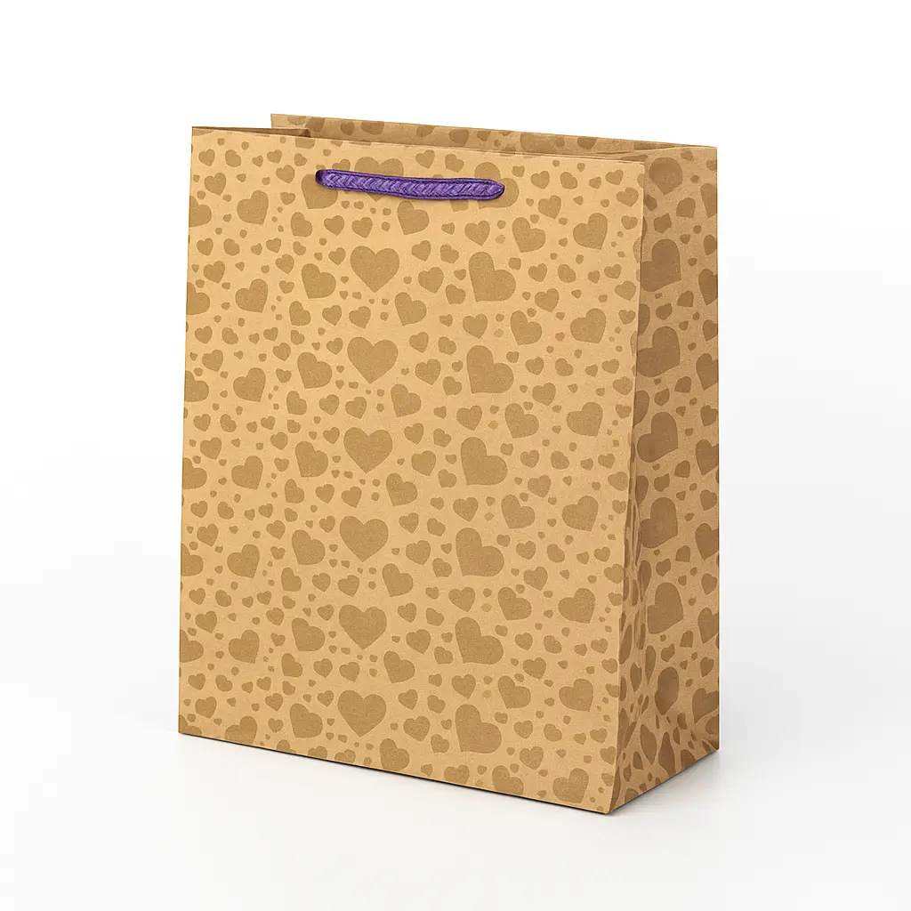 H11 02 (4"x9"x7") Kraft Gift Bag | Versatile for Birthdays, Weddings, Anniversaries, Corporate Events, Retail Packaging, Special Occasions 