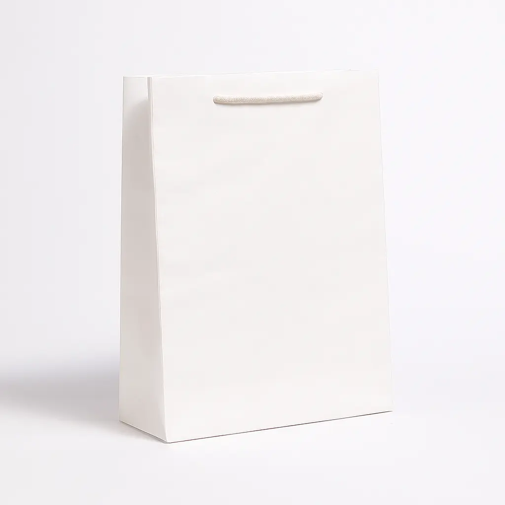 H15 05 (4"x13"x15") White Gift Bag | Ideal for Eid, Ramazan, Weddings, Anniversaries, Birthdays, Mother's Day, Corporate Gifts, Special Occasions