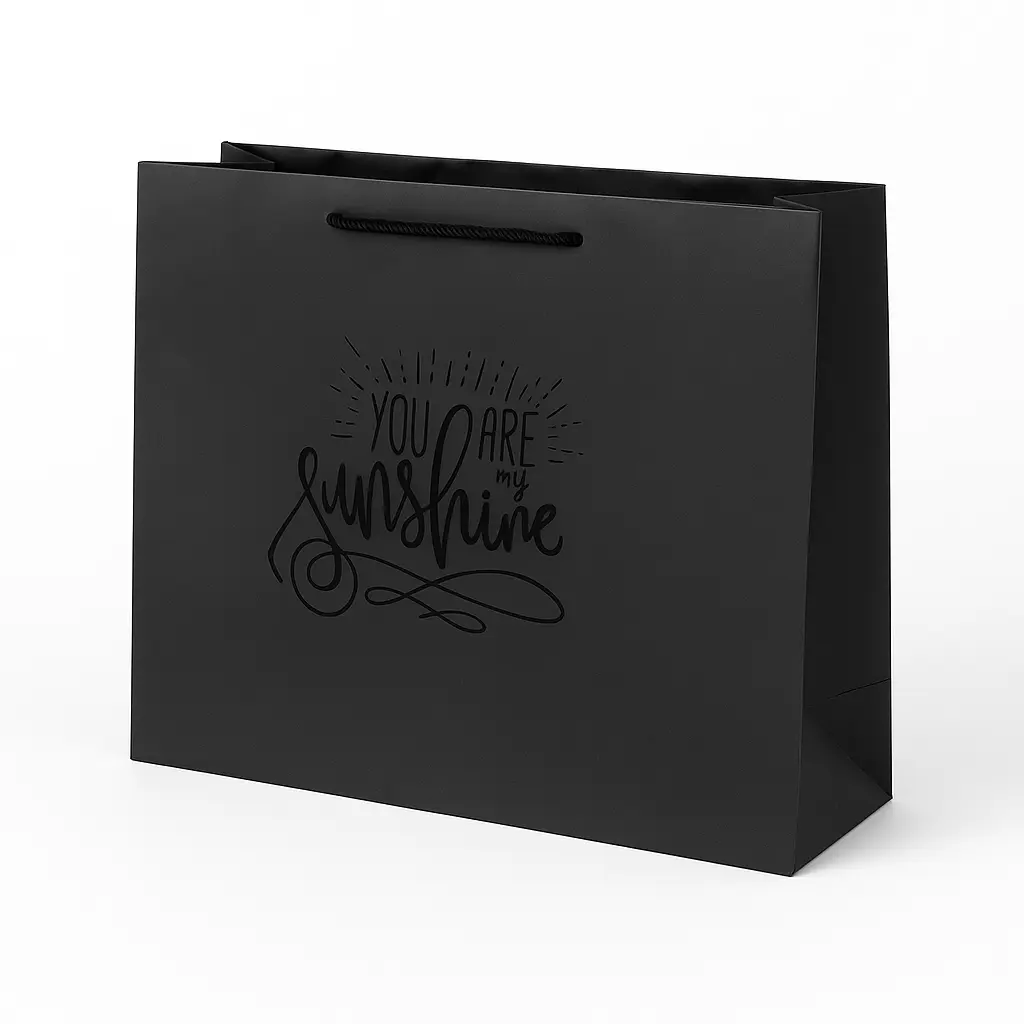 H28 27 (5"x17.5"x13") Black Gift Bag | Perfect for  Wedding, Mothers Day, Friendship Day, Birthday, Special Occasion Gifting