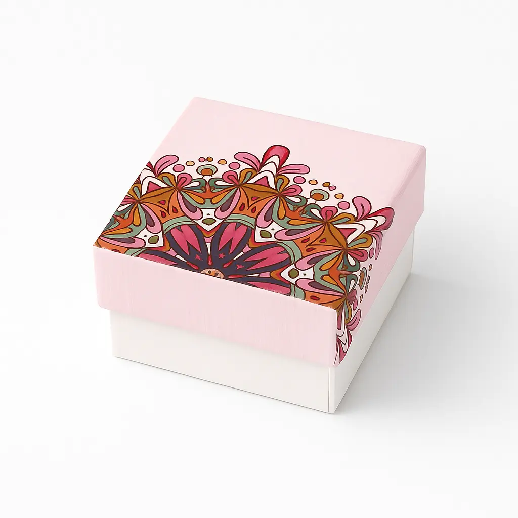 B01 06 (2"x2"x1.5") Pink Gift Box | Birthday Gift Box | Wedding Gift Box | Favor Box | Eid Gift Box