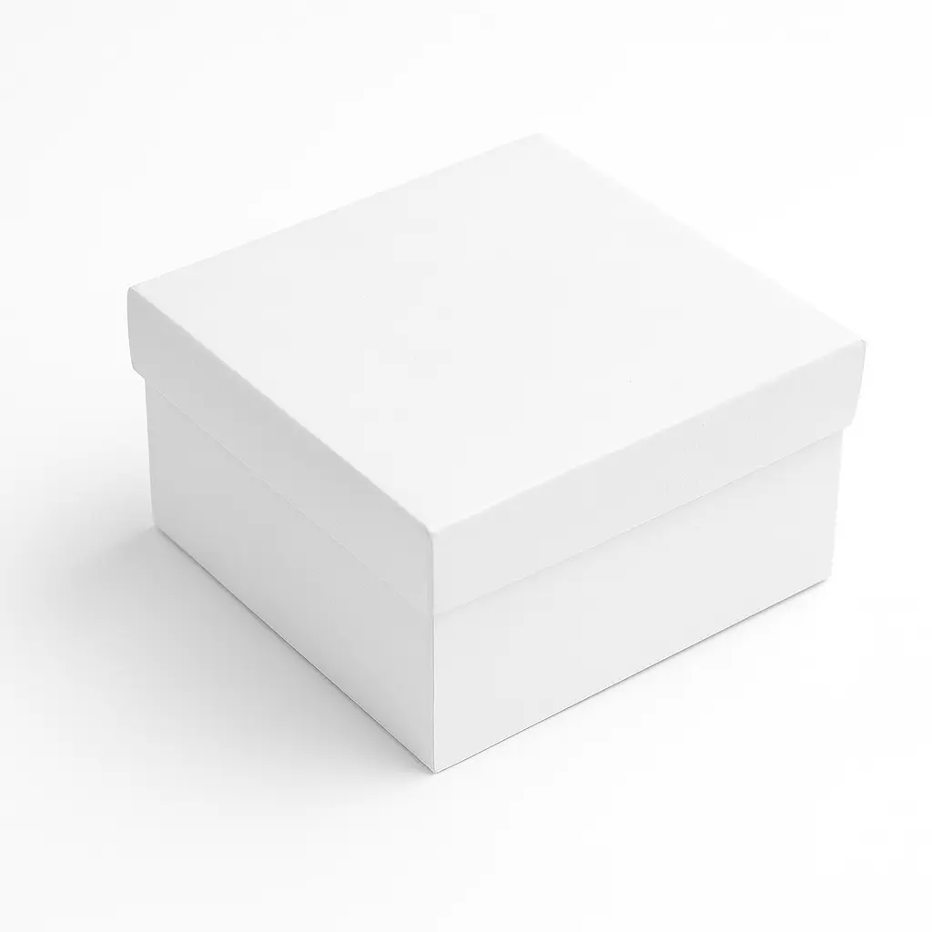B03 13 (3.5"x3.5"x1.5") White Gift Box | Eid Gift Box | Wedding Gift Box | Convocation Gift Box | Corporate Gift Box