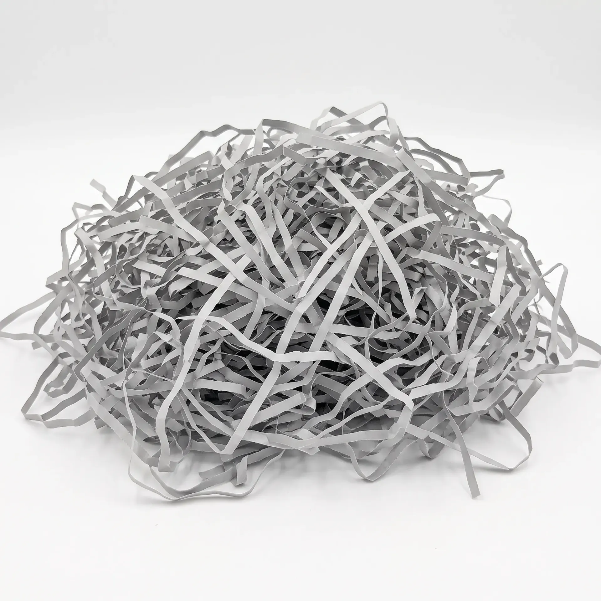 SP02 07 Gray Fine-Cut Shredded Paper | Decorative Void Filler for Hampers, Baskets & Gift Boxes