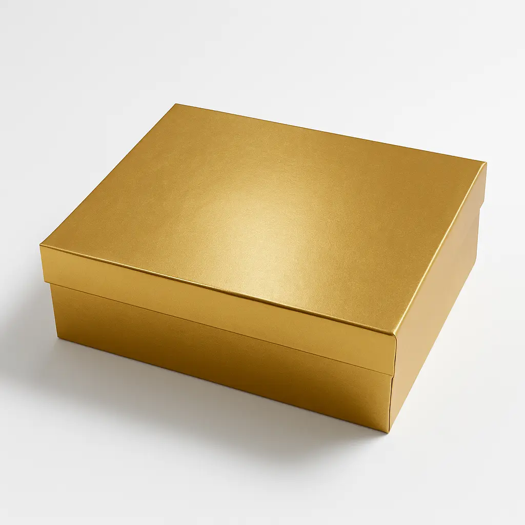 [B35SGOLDEN0] B35S (11"x14"x4") GOLD Gift Box | Birthday Gift Box | Celebration Gift Box | Wedding Gift Box | Eid Gift Box | Convocation Gift Box