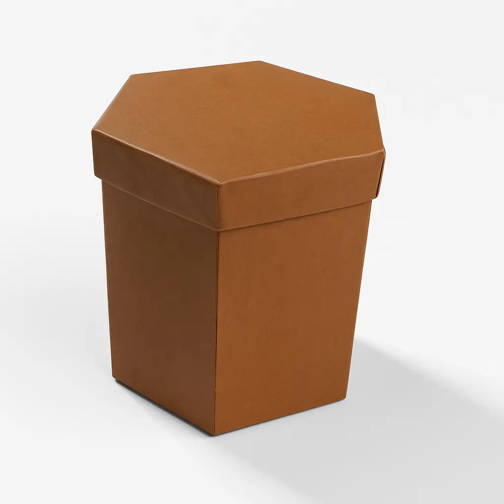 B12 02 (7"X7"X7") Brown Gift Box | Birthday Gift Box | Wedding Gift Box | Eid Gift Box | Corporate Gift Box