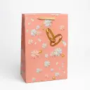 H27 10 (3.5"x7"x11") Pink Printed Gift Bag | Perfect for  Wedding, Engagement, Anniversary, Special Occasion Gifting