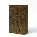 H27 15 (3.5"x7"x11") Black & Gold Gift Bag | Perfect for  Birthday, Islamic Events, Wedding, Eid, Special Occasion Gifting