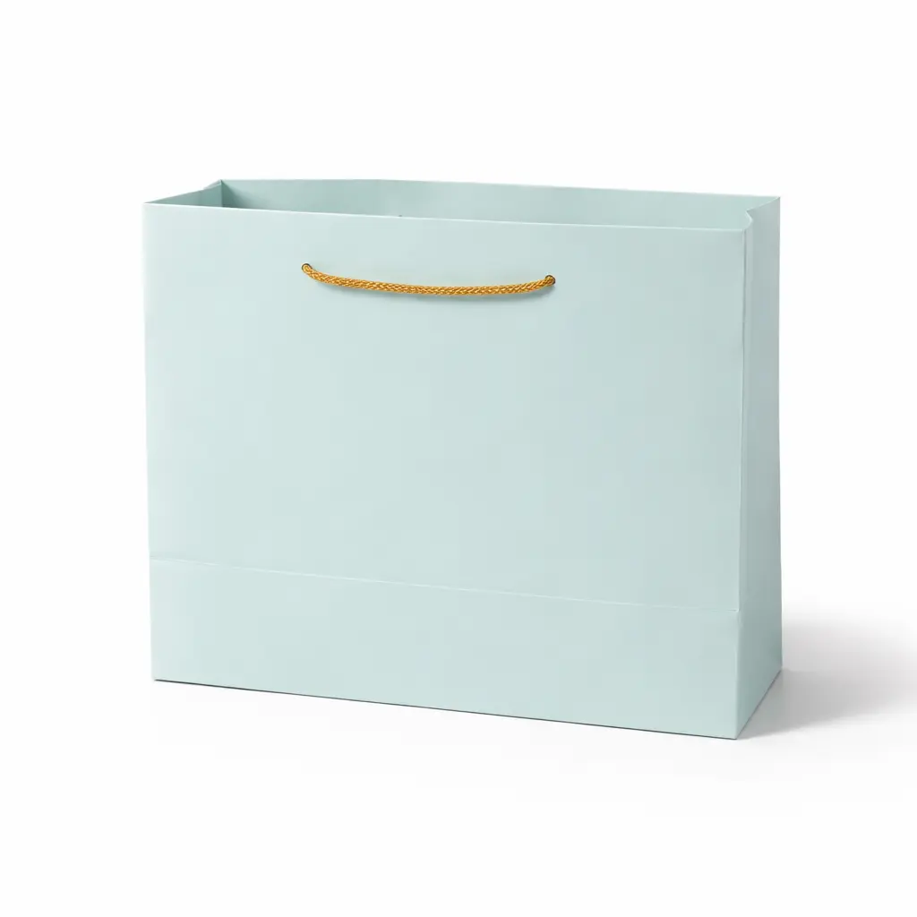 [H0322BLUE00] H03 22 (5.5"x7.5"x7.5") Plain Blue Gift Bag | Perfect for Birthday Gifts, Party Favors, Small Retail Items, Promotional Giveaways and Everyday Use