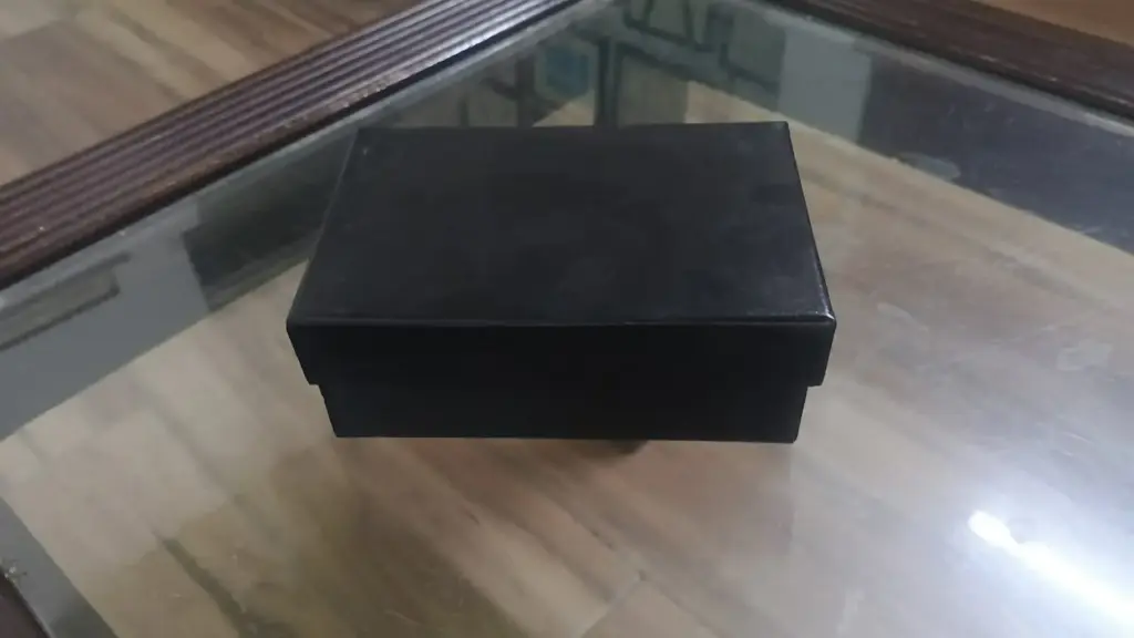 B07 29 (4"x6"x2") Plain Black Gift Box | Sweet Gift Box for 1/4kg