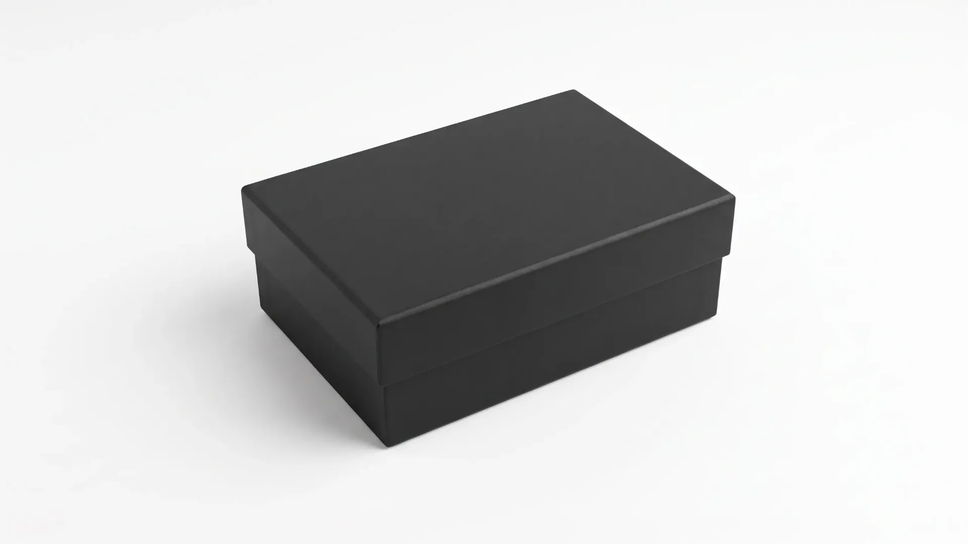 B07 29 (4"x6"x2") Plain Black Gift Box | Sweet Gift Box for 1/4kg