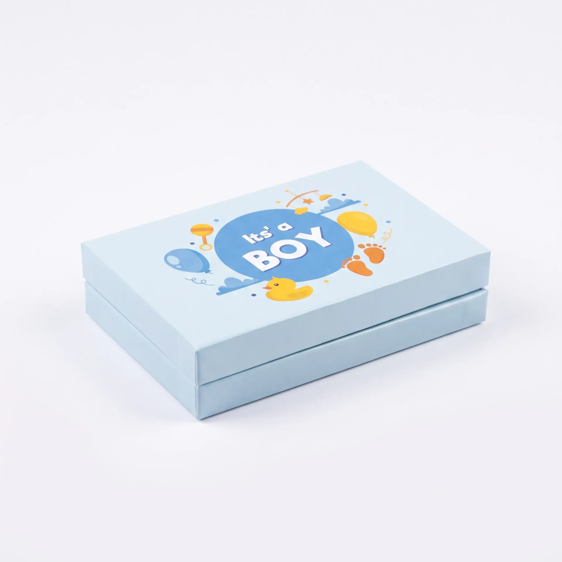 B51 05 (7.3"x7.3"x5.3") Blue Gift Box | Sweet Gift Box for 1/4kg