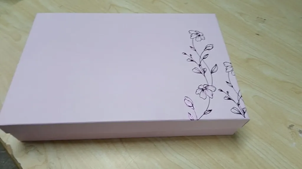 B53SFPINK00 (11"x14"x4") PINK Gift Box with PINK Foil | Birthday Gift Box | Celebration Gift Box | Wedding Gift Box | Eid Gift Box | Convocation Gift Box