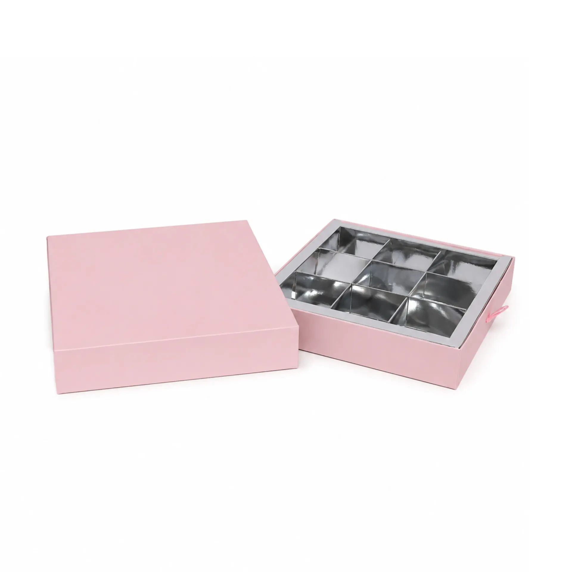 B17 (7.25''x1.5''x7.25'') Solid Color Gift Box | Sweet Gift Box for 1/2kg