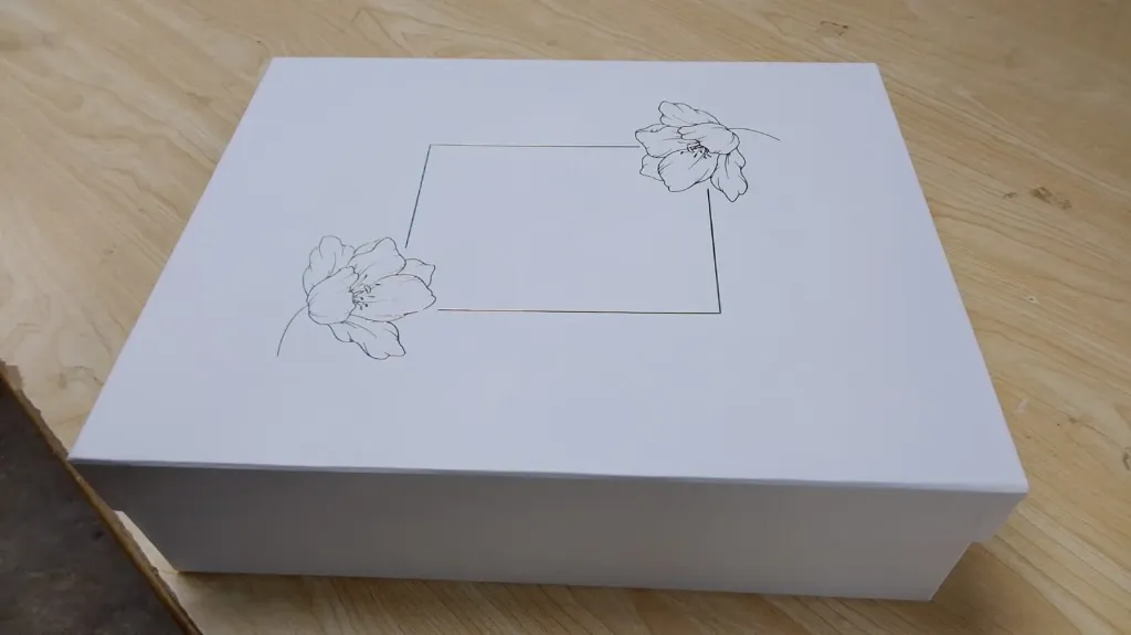 B35SF (11"x14"x4")  White Gift Box with Foil | Birthday Gift Box | Celebration Gift Box | Wedding Gift Box | Eid Gift Box | Convocation Gift Box