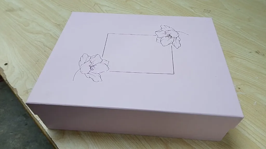 B35S (11"x14"x4") Pink Gift Box WITH FOIL| Birthday Gift Box | Celebration Gift Box | Wedding Gift Box | Eid Gift Box |  Gift Box For Her | Baby Girl Gift Box