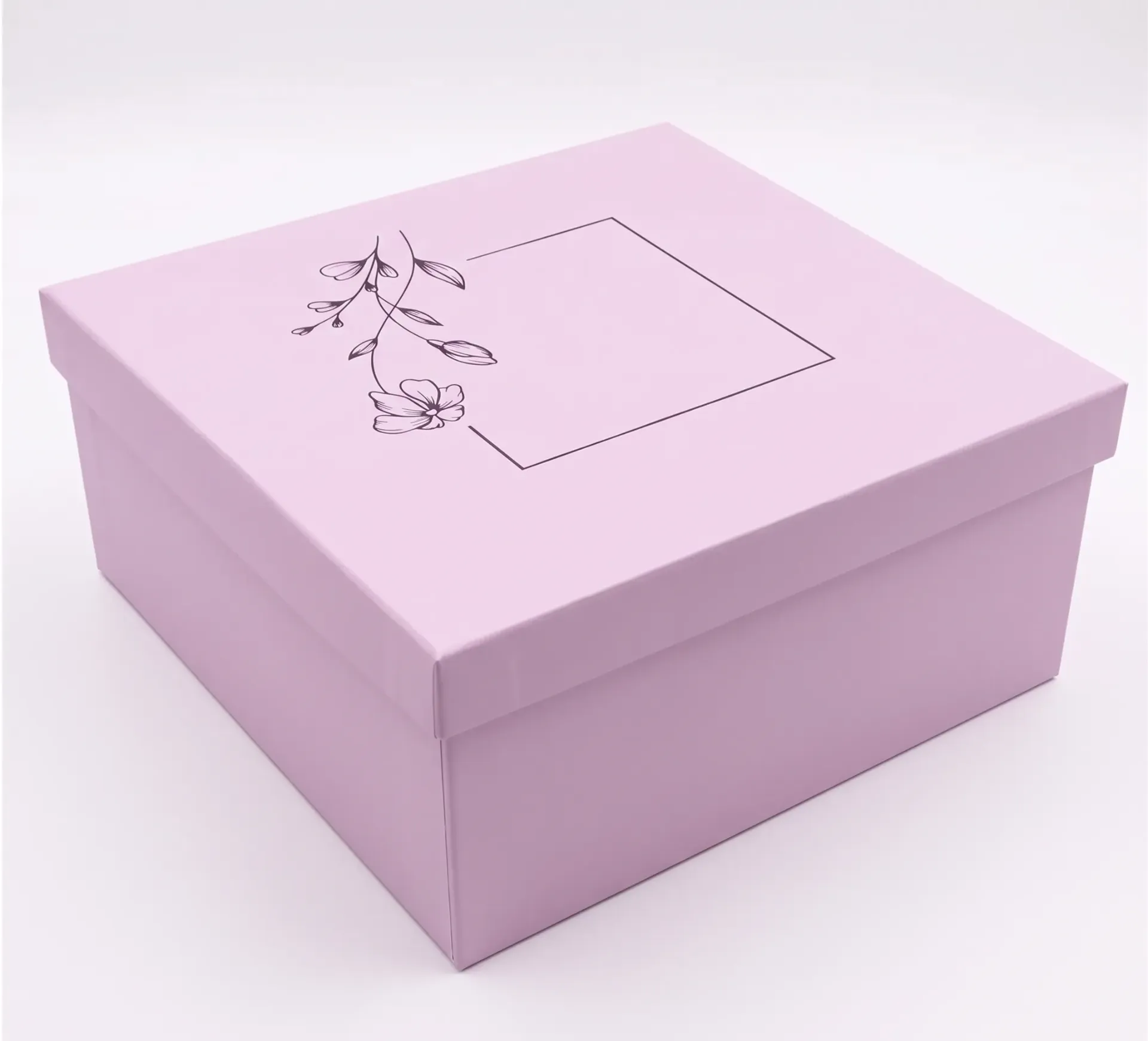 B36SF PINK (12"x16"x4") Gift Box WITH FOIL | Birthday Gift Box | Eid Gift Box | Wedding Gift Box