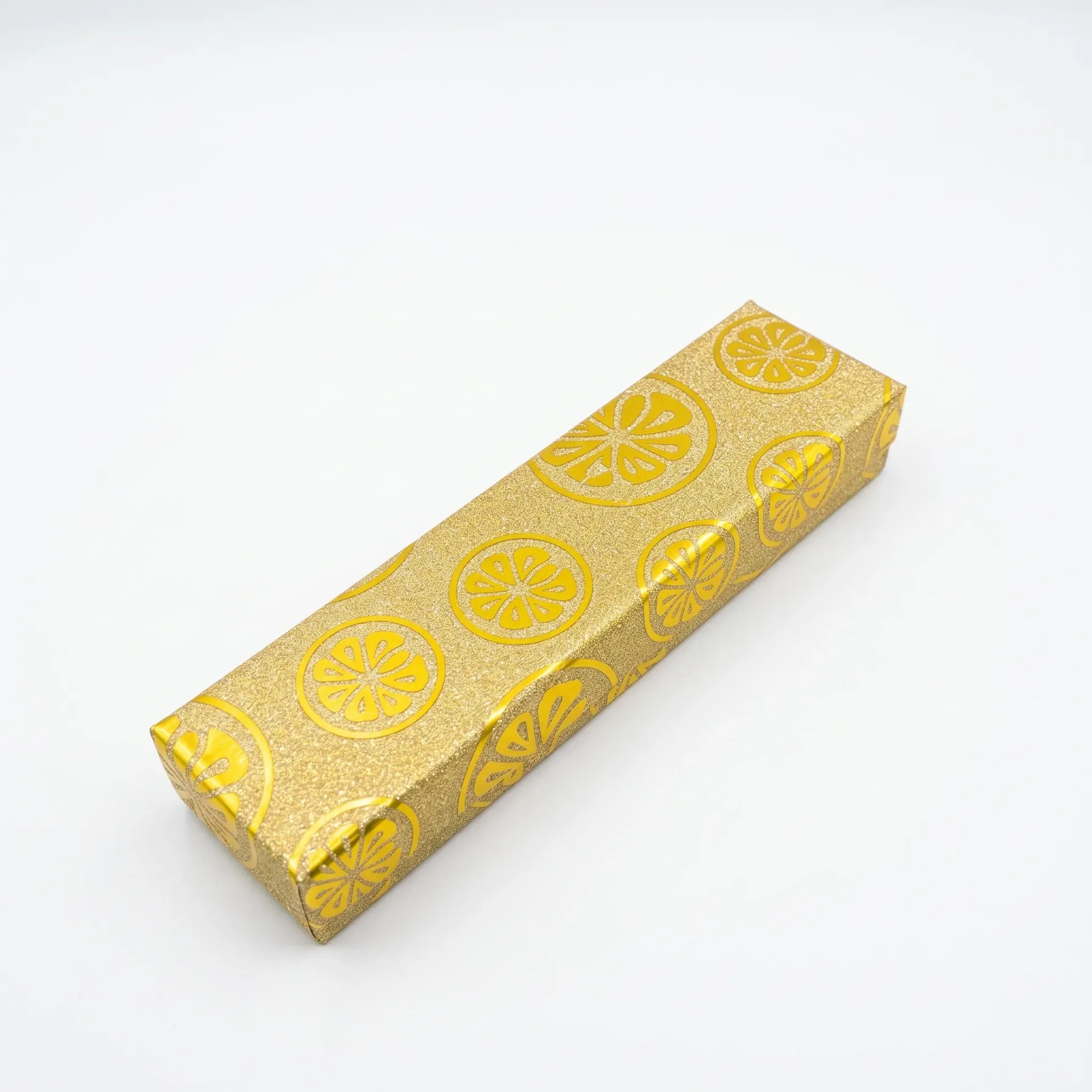 B06 04 (2"x8"x1") Golden Sparkle Gift Box | Birthday Gift Box | Wedding Gift Box | Tie Box | Jewelry Box | Eid Gift Box
