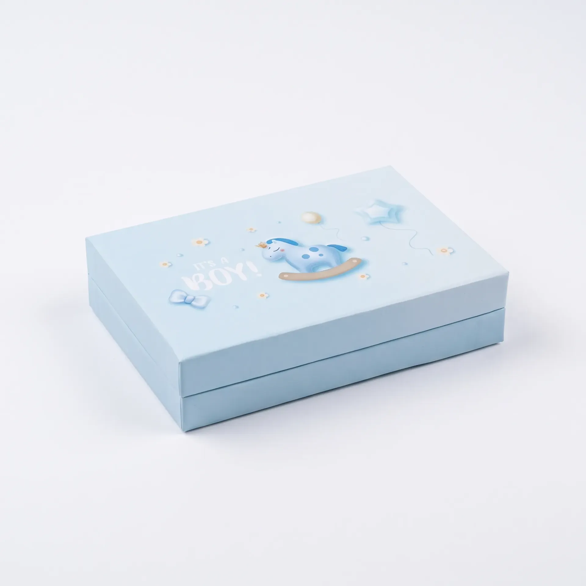 B51 08 (7.3"x7.3"x5.3") Blue Gift Box | Sweet Gift Box for 1/4kg