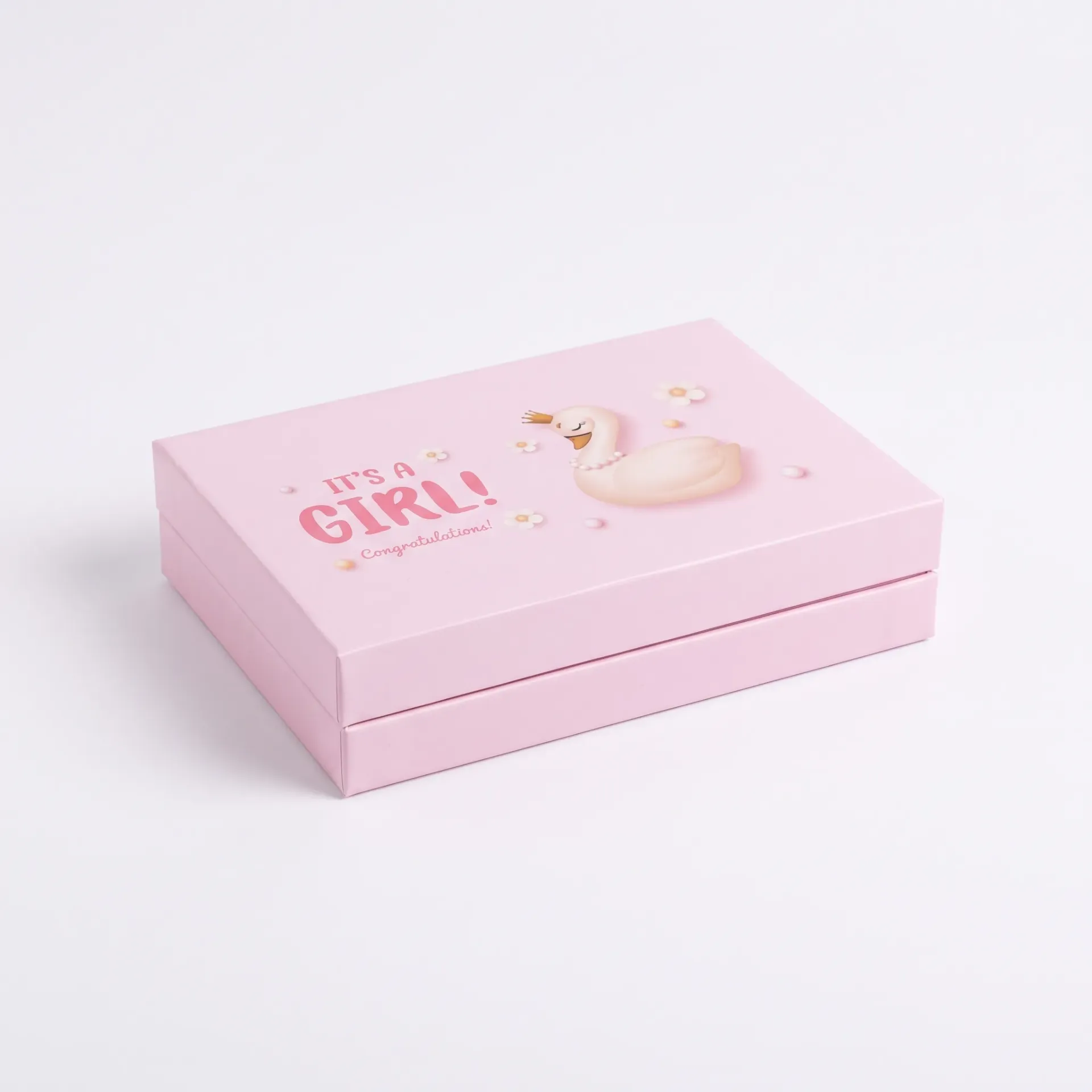 B51 10 (7.3"x7.3"x5.3") Pink Gift Box | Sweet Gift Box for 1/4kg