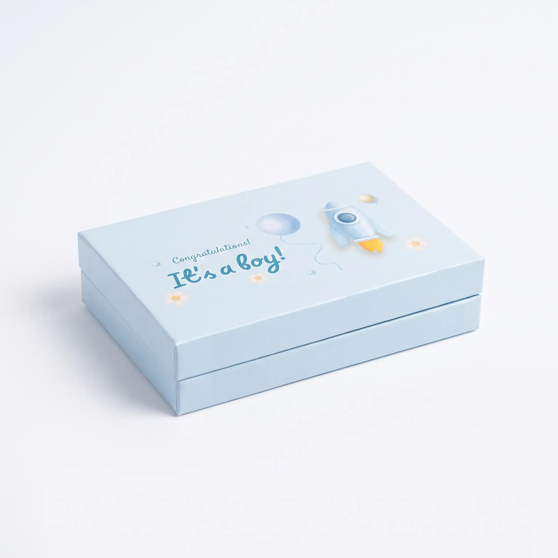 B51 11 (7.3"x7.3"x5.3") Blue Gift Box | Sweet Gift Box for 1/4kg