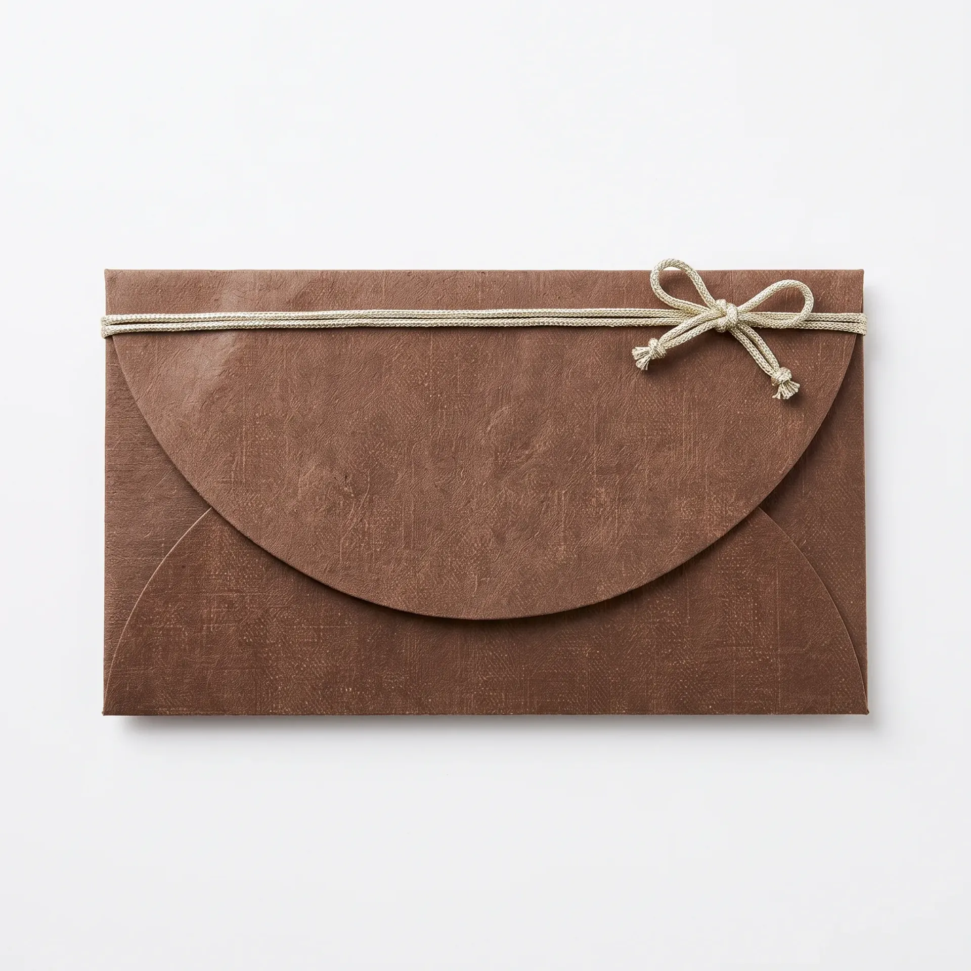 [M03004PAPER] M03 04 | ELEGANT EARTHY BROWN ENVELOPE