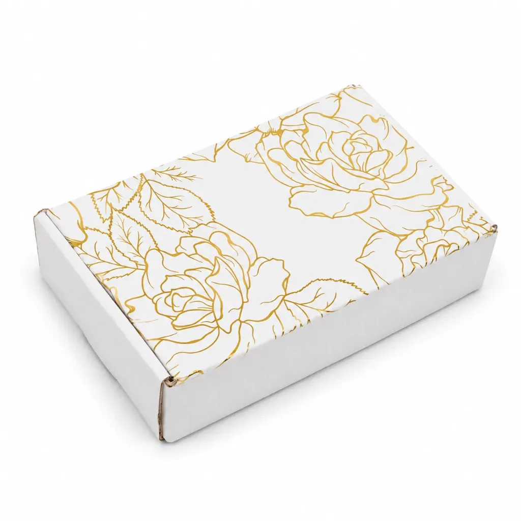 [BM0101WHITE] BM01 01 White (5.5"x9"x2" ) | Luxury Gift Box | Eidi Box | Wedding Favor Box | Corporate Gift Box | Birthday Box