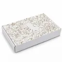 BM03 04 White (9"x16"x2" in) Gift Box | Eidi Box | Wedding Gift Box | Corporate Gift Box | Birthday Box | Graduation Gift