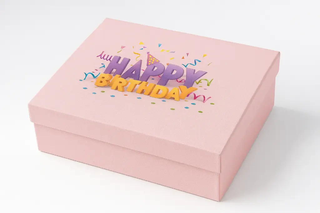 B35 20 (11"x14"x4") Pink Gift Box | Birthday Gift Box | Gift Sets | Festive Gift Box | Celebration Gift Box 