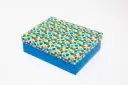 B35 34 (11"x14"x4") Blue Gift Box | Colorful Polka Dot Gift Box | Birthday Gift Box | Gift Sets | Festive Gift Box Price 