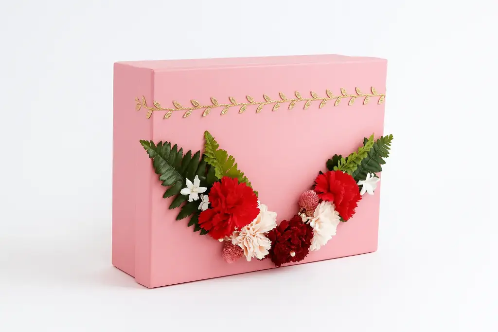 B35 77 (11"x14"x4") Pink Gift Box | Birthday Gift Box | Celebration Gift Box | Wedding Gift Box | Gift Box For Her | Baby Shower Gift Box