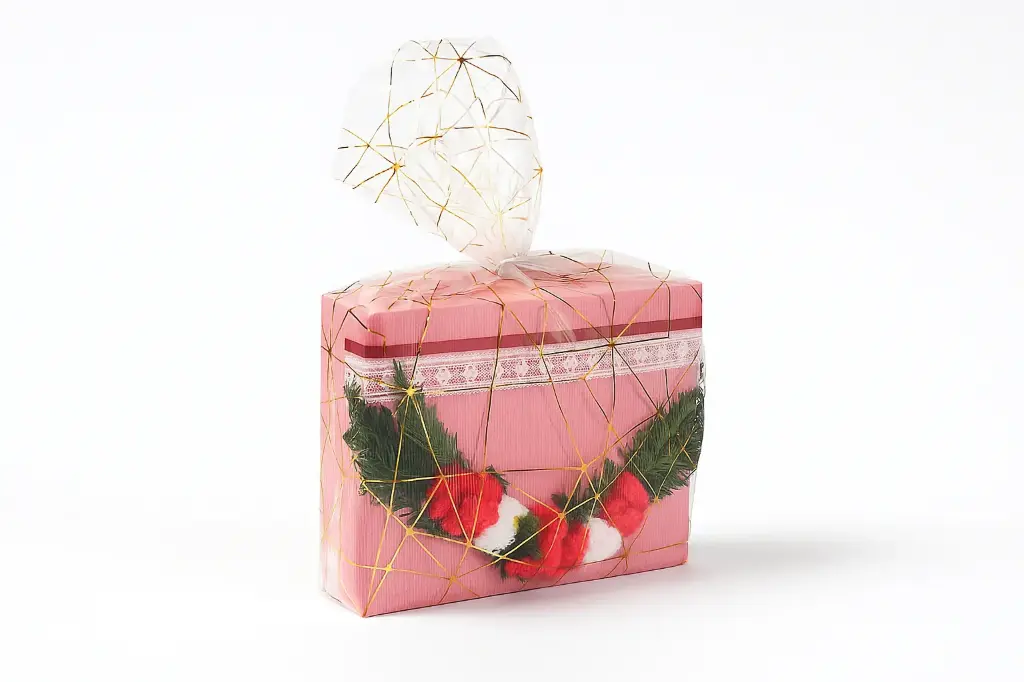 B35 83 (11"x14"x4") Pink Wrapped Gift Box | Birthday Gift Box | Celebration Gift Box | Wedding Gift Box | Gift Box For Her | Baby Shower Gift Box